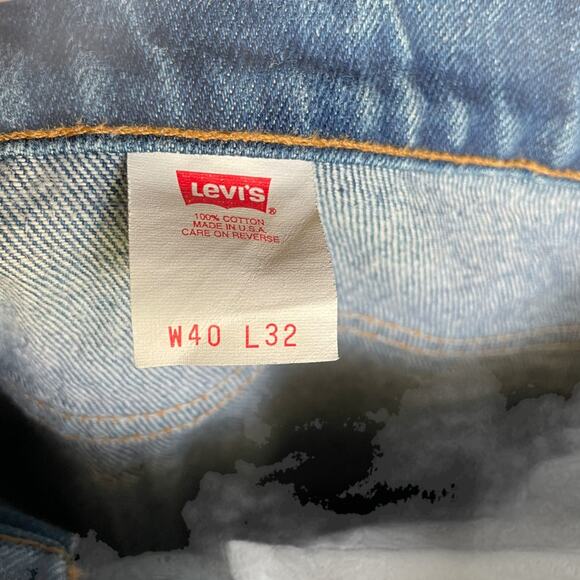 Levi's 517 Vtg 90s Bootcut Jeans Orange Tab - Picture 8 of 10